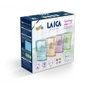 JARRA FILTRANTE LAICA PRIME LINE SPRING AZUL J51-AC - CAPACIDAD 3L - INDICADOR MANUAL DESMONTABLE